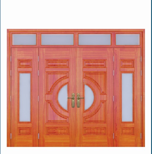 Cửa Thép Vân Gỗ TD4L - 02