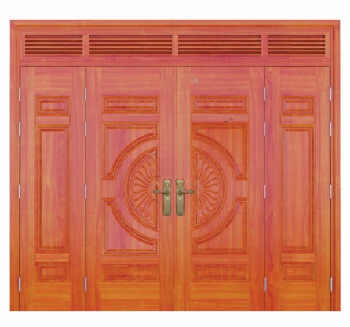 Cửa Thép Vân Gỗ TD4L - 01