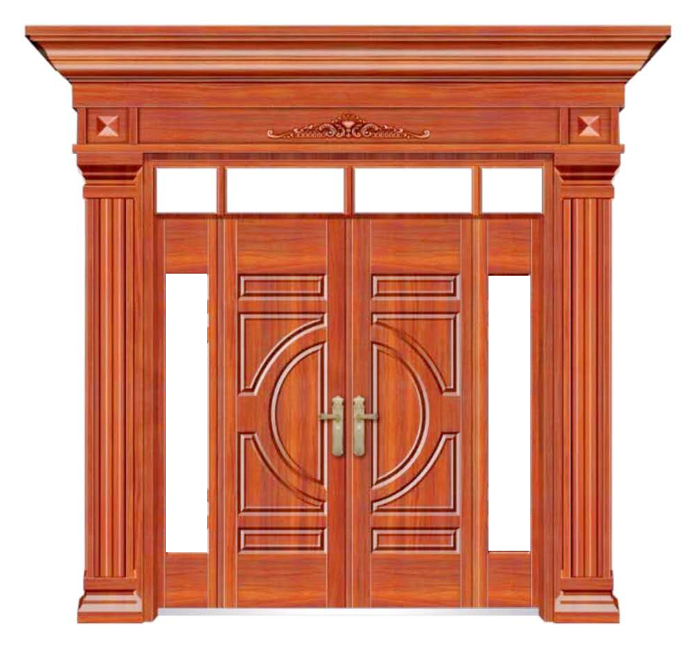 Cửa Thép Vân Gỗ TD4L - 08