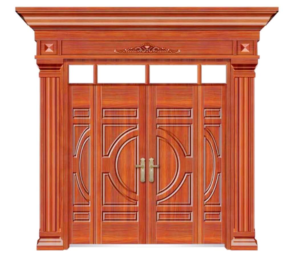 Cửa Thép Vân Gỗ TD4L - 03