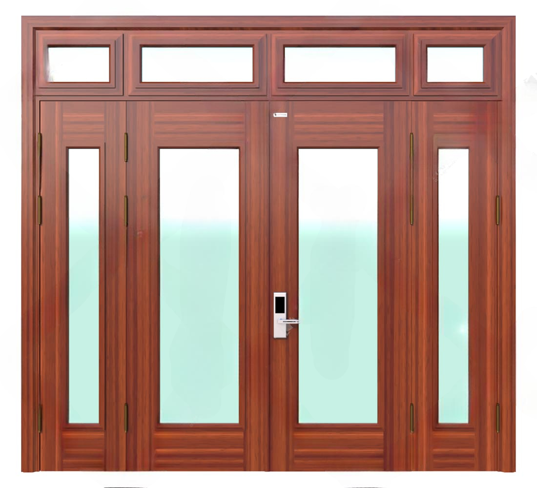 Cửa Thép Vân Gỗ TDL4 - 04